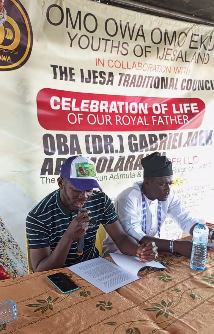 Unity and Fairness: Ijesa Youths Advocate for Peaceful Selection of Next Owa Obokun